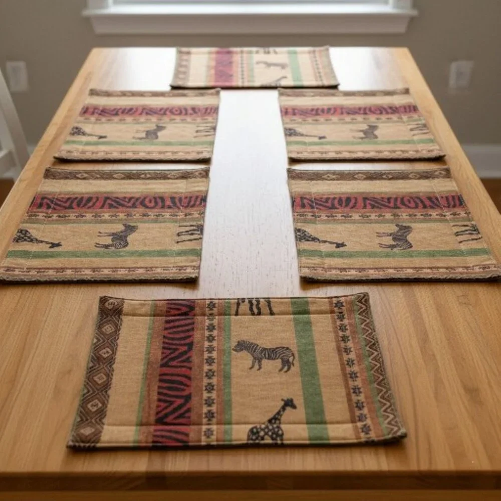 Handcrafted in Africa set safari